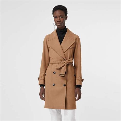 burberry herringbone wool cashmere blend trench coat review|burberry trench tielocken.